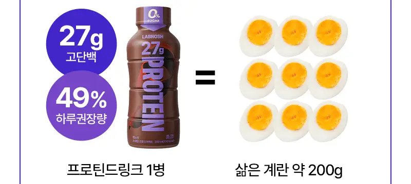 [27g/135kcal] 랩노쉬 프로틴 드링크 퍼펙트 350ml 3종 택1 상세페이지 23